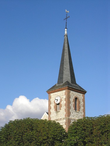 Le clocher de l'église